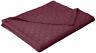 855031123194 Superior King Plum Cotton Thermal Blanket Soft And