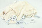 860631 Serta Heated Electric Silky Blanket Programmable Digital Controllerking Ivory