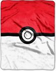 867703 Pokemon Red And White Silk Touch Throw 087918867703