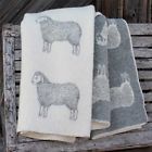 Lambswool12 88 Zealand Sheep Cotton Grey Wool Blanket 170cm 130