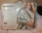 883594053399 Brookstone Nap Touch Throw Blanket New Light Gray
