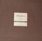 883893295995 Eddie Bauer Mushroom Herringbone Cotton Blanket Nwt
