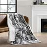 883893627543 Eddie Bauer Collection Throw Sherpa Fleece