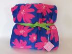 886003379400 Vera Bradley Soft Microfleece Oversize Throw Blanket In
