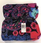 886003448335 Vera Bradley Throw Blanket Floral Fiesta Super Soft
