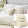 887719118734 Welhome Thread Count Egyptian Cotton Percale Duvet Full