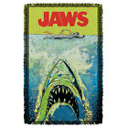 887806745850 Jaws Attack Woven Throw Blanket