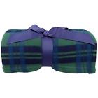 88gcq2200grn Simplicity Super Soft Warm Plaid Patterned Polar Fleece 889859098747