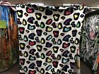 8lbbig Soft Cheetah Red Blanket Purple Blue Leopard Pink Yellow Luxury Warm Mink