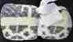 9188983 Pottery Barn Black White Garett Geometric Printed Cozy Throw 50 X 70