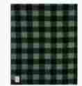 925060-gbf 925060 Woolrich Nwt Rough Rider Throw Green Buffalo Black Check 50x60 Free Ship