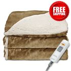 931164 Sunbeam Reversible Sherpa-mink Heated 689223931164
