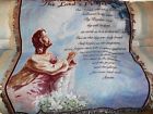 95349 Collections Throws The Lords Prayer Tapestry Throw Machine Washable