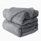 A18051600ux0059 Uxcell Full Size Plush Fleece Comfy Blanket Bed Comfort Soft