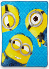 A3104t Franco Minion Throw Blanket Super Soft Fleecy Plush 073558691341
