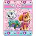 A3214v Nickelodeon Paw Patrol Silky Soft Throw Girls Blanket Skye And Everest 40 X 50 Inch