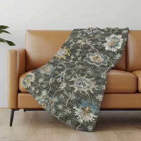 Asb96 Addison Rugs 313024796713 Premium Machine Washable Forest 50 Inch X 70 Sherpa Throw Blanket