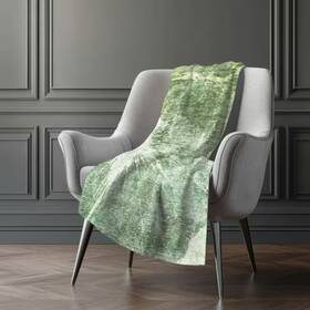 Asb719 Addison Rugs 726084141032 Premium Machine Washable Fern 50 Inch X 70 Sherpa Throw Blanket