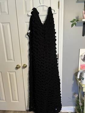 Ckbhy5060 Adyrescia Chunky Knit Blanket Throw 100% Hand With Chenille Yarn 50x60
