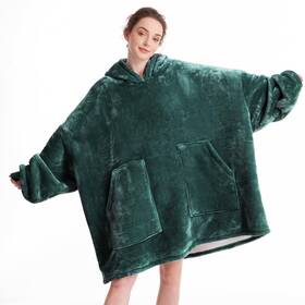 Lmt1100010 Aemicion Wearable Blanket Hoodie Sherpa Fleece Hooded As A Gift For M