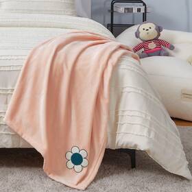 Aeropostale 197502002974 50 Inch X70 Luxurious Pink Soft Plush Oversized Throw Blanket With Decorative Dai