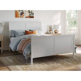 Ar8936032 Afi Portland Traditional Bed With Matching Footboard And Turbo Charger White 4