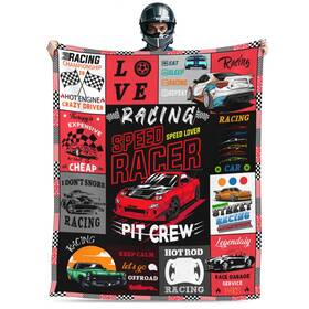 Agoiuty 656822061686 Racing Blanket Car Gift Ideas For Men Womenracing G