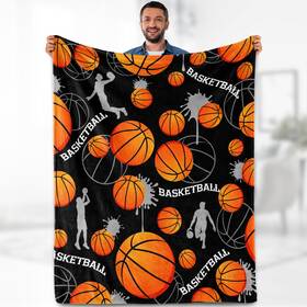 Aimego 702103844276 Basketball Blanket Gifts For Boys Girls Sport Lover Player Team Living Room D