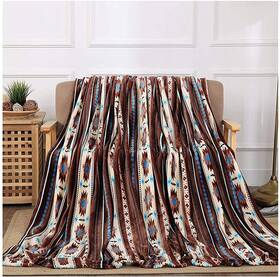 All American Collection 841380182418 Super Soft Ultra Comfort Plush Microfiber Solid Throw Blanket For Couch Home