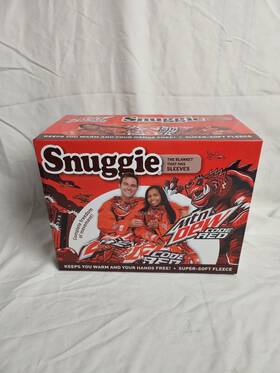 Allstar Innovations 740275301388 Snuggie Code Red Mtn Mountain Dew 71 Inch X54 Blanket With Sleeves Christmas Gift