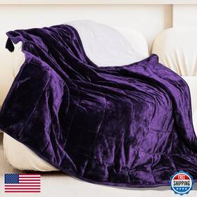 B087f5cfpn Alomidds Weighted Blanket For Adult Queen Size 20lbs 60 X 80 Inchesweighted