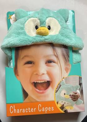 Animal Adventure 667902079932 Wild For Style 2-in-1 Transform Character Cape Plush Pal Owl