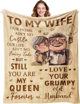 Antonia Bellamy 313109375345 Gifts For Wife Blanket 60 X50 Anniversary Wedding Romantic Gift Her Wif