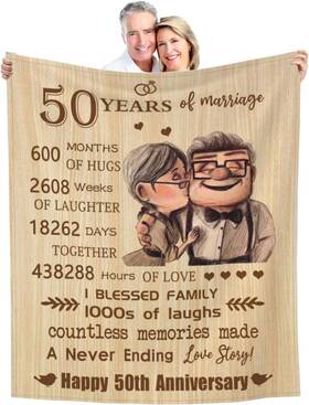 Osax9m-450623465-black-245 Antonia Bellamy 50th Anniversary Blanket Gifts - Gift For Wedding Golden 50 Y Osax9m-450623465-black-245 Antonia Bellamy 50th Anniversary Blanket Gifts - Gift For Wedding Golden 50 Y