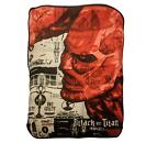 Aot-bl-8548b Just Funky Attack On Titan Fleece Fuzzy Throw Blanket Inch