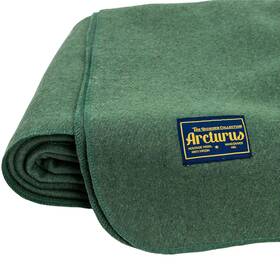 Arcturus 850052952341 Bighorn 100% Virgin Wool Blanket - Queen Size Sage