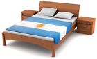Arg-1 Fuzzy Flags Tm Fleece Argentina Flag Blanket Oversized 617407254563