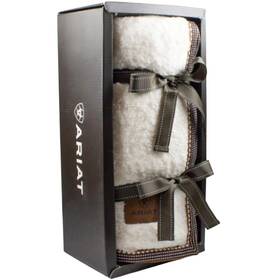 Ar3874-100 Ariat Appaloosa Snuggle Throw Blanket