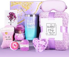 Wo-gi-102 Asukin Gift Baskets For Women Best Birthday Gifts Box Self Care Package
