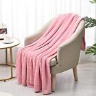 Avafort Velvet Plush Home Fleece Throw Blanket For Couch Sofa Bed Warm