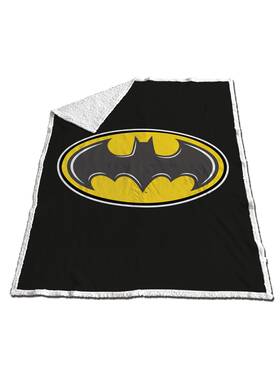 Aymax 407010077292 Sherpa Blanket Batman 130 X 170 Cm