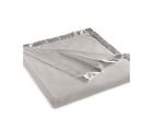 B01c2gxiui Martha Stewart Collection Fleece Blanket King Gray Easy 675716586133