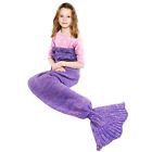 B01h6g2t3q Battop Mermaid Tail Knitted Blanket