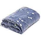 B071x916qr Kanguru Microfiber Polyester Throw Blanket Luminous Constellation Glow