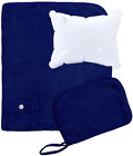B10100059 Simplicity Amazingly Cuddly Travel Blanket And Pillow Colors Available