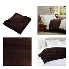 B1111068aztcho Pinzon Velvet Plush Blanket Twin Chocolate New No 696737241719 B1111068aztcho Pinzon Velvet Plush Blanket Twin Chocolate New No 696737241719
