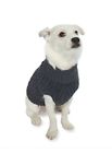 B822 Barefoot Dreams Cozychic Ribbed Dog Sweater Slate Blue 808460822404