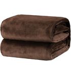 Ba523g1ar7ki Bedsure New Brown Flannel Fleece Blanket Lightweight Microfiber Cozy Plush