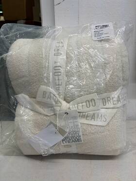 Barefoot Dreams 808460500258 Cozy Chic Cotton Prism Blanket In Cream - 45 Inch X60