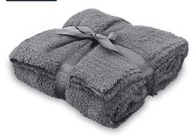 Barefoot Dreams 808460542425 Cozychic Throw - Graphite 54x72